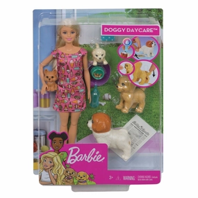 Barbie Doggy Daycare Doll & Pets
