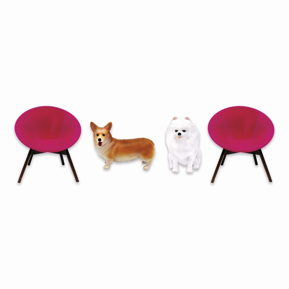Barbie Dream House Jumbo Imaginmat with Playful Pups
