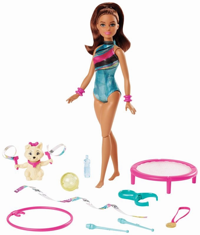 Barbie Dreamhouse Adventures Spin 'N Twirl Gymnast Doll