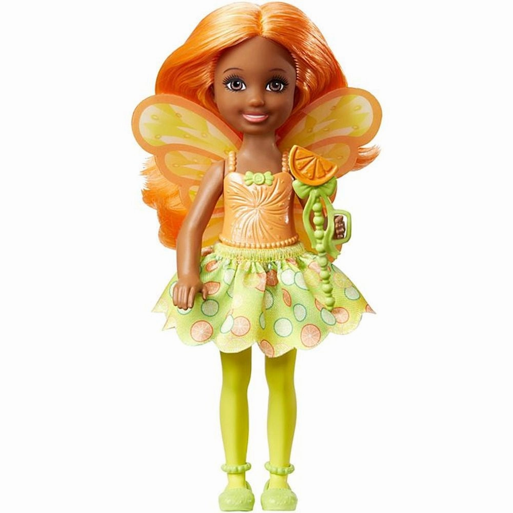 Barbie Dreamtopia Fairy Doll Orange Wings