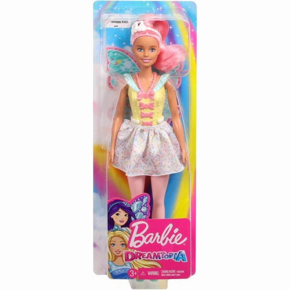 Barbie Dreamtopia Fairy Doll With Pink Hair