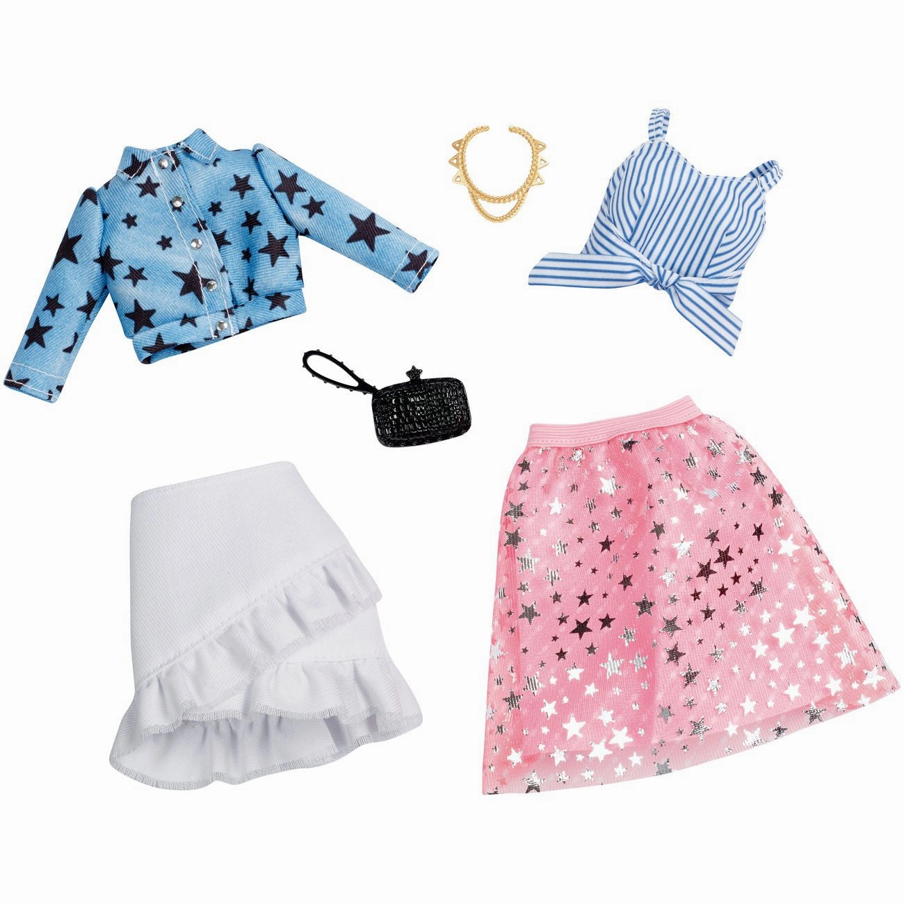 Barbie Fashion 2 Pack Stars & Denim Outfit