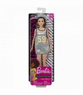 Barbie Fashionista Doll - 110 Sporty Shine Los Angeles