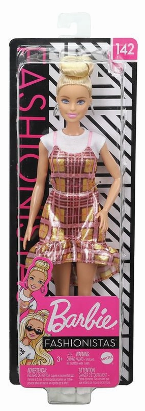 Barbie Fashionista Doll - 142 Plaid Dress