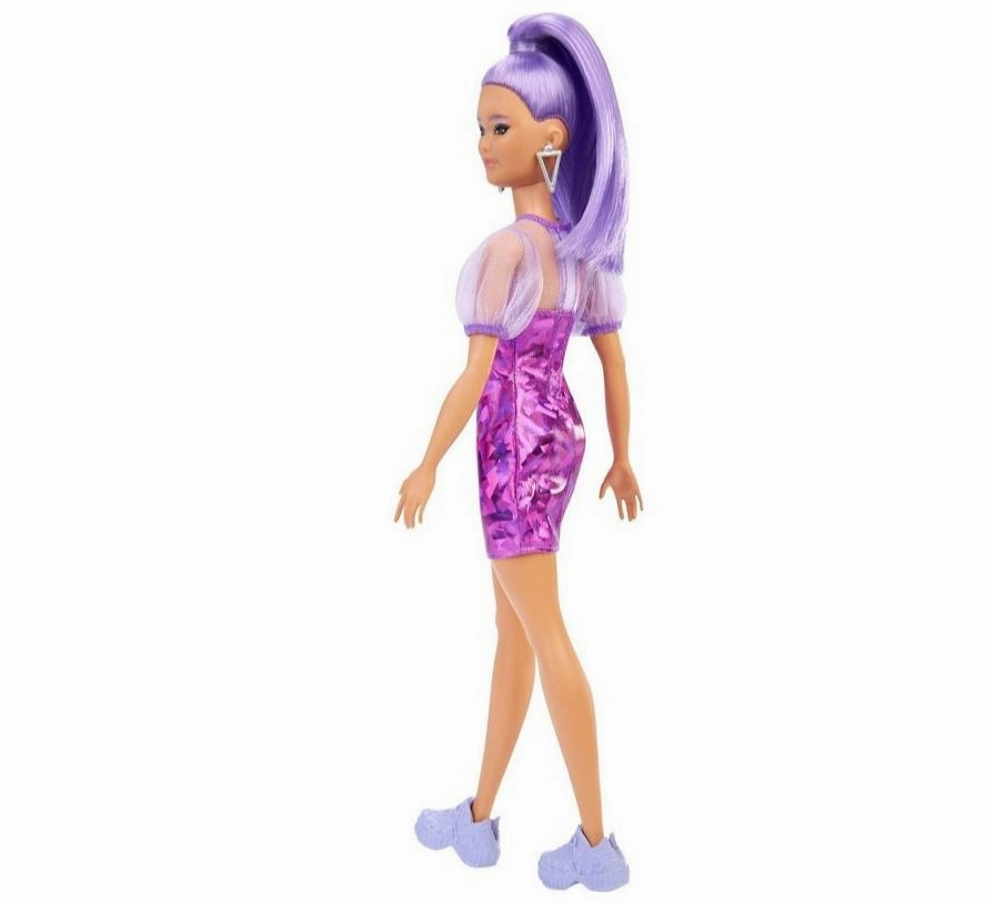 Barbie Fashionista Doll - 178 Purple Monochrome Dress