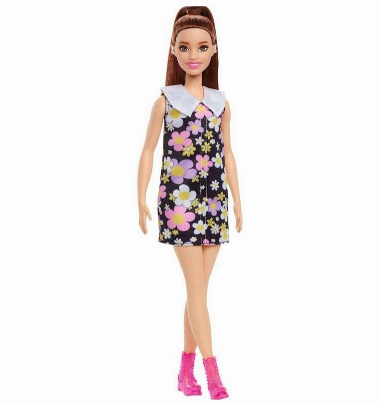 Barbie Fashionista Doll - 187 Flower Dress