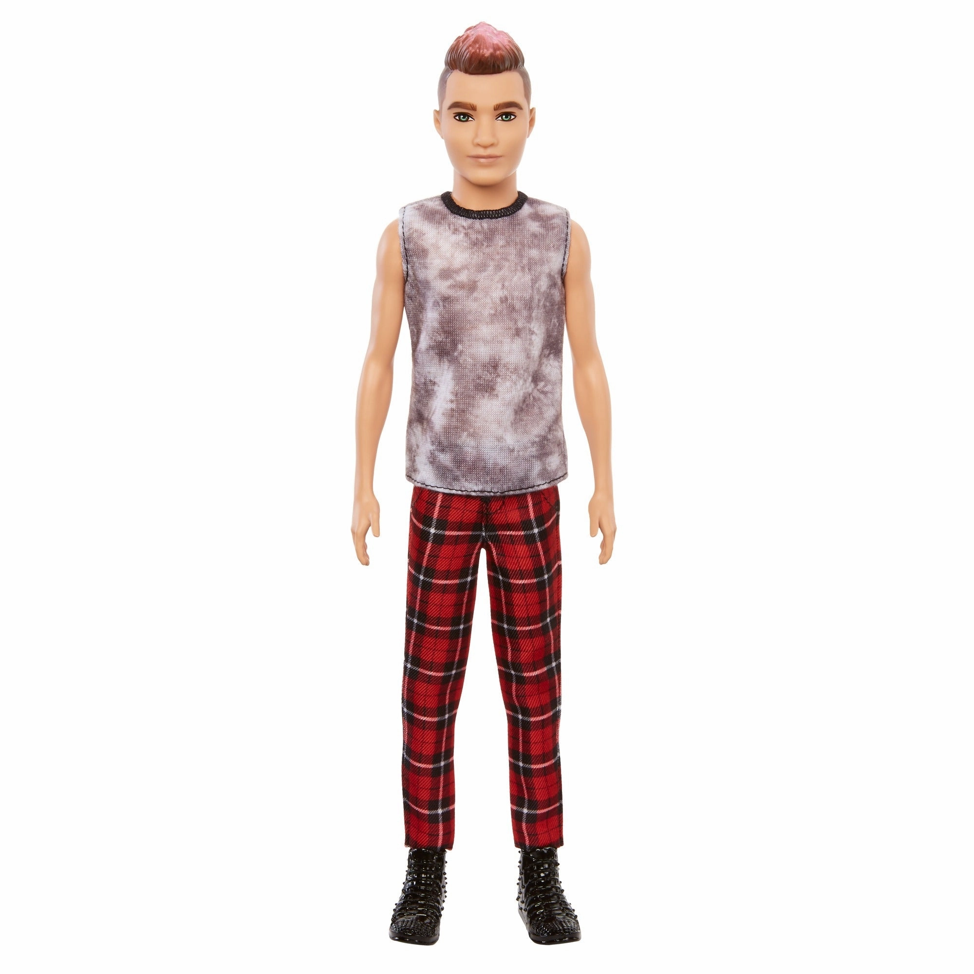 Barbie Fashionista Ken Doll - 176 Flannel Pants Muscle Tee