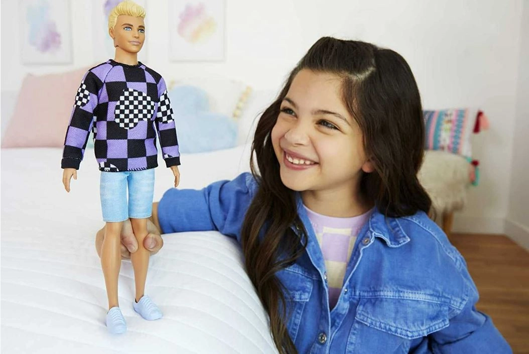 Barbie Fashionista Ken Doll - 191 Checkered Sweater