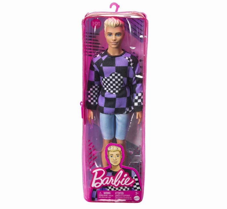 Barbie Fashionista Ken Doll - 191 Checkered Sweater