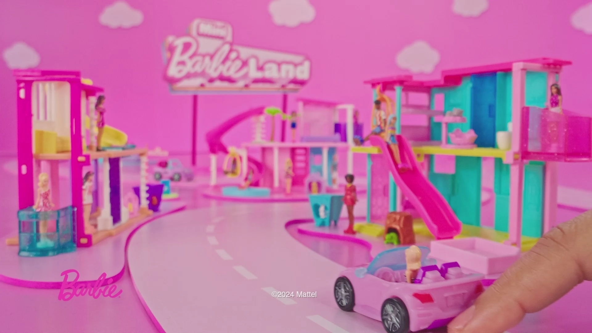 Barbie Mini BarbieLand DreamHouse 3-Vehicle Playset