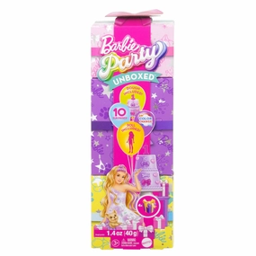 Barbie Party Unboxed Doll - Birthday Bows Set