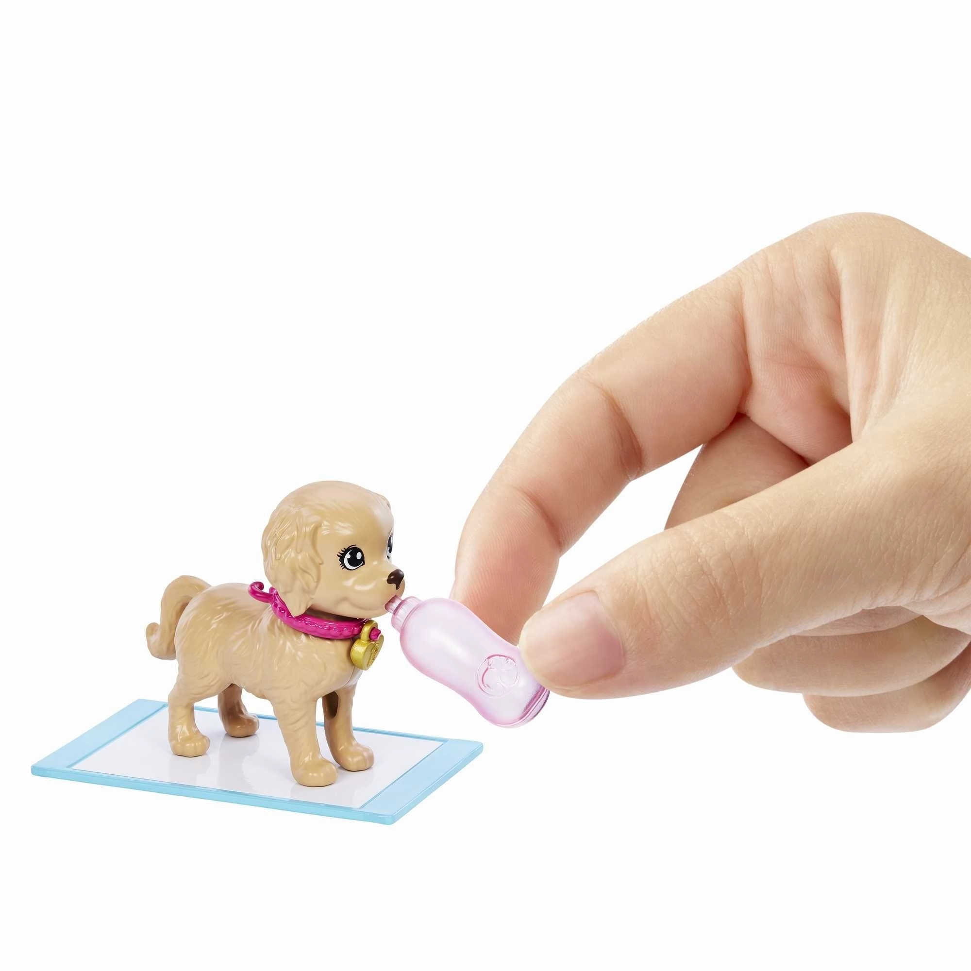 Barbie Pup Adoption Doll And Accessories