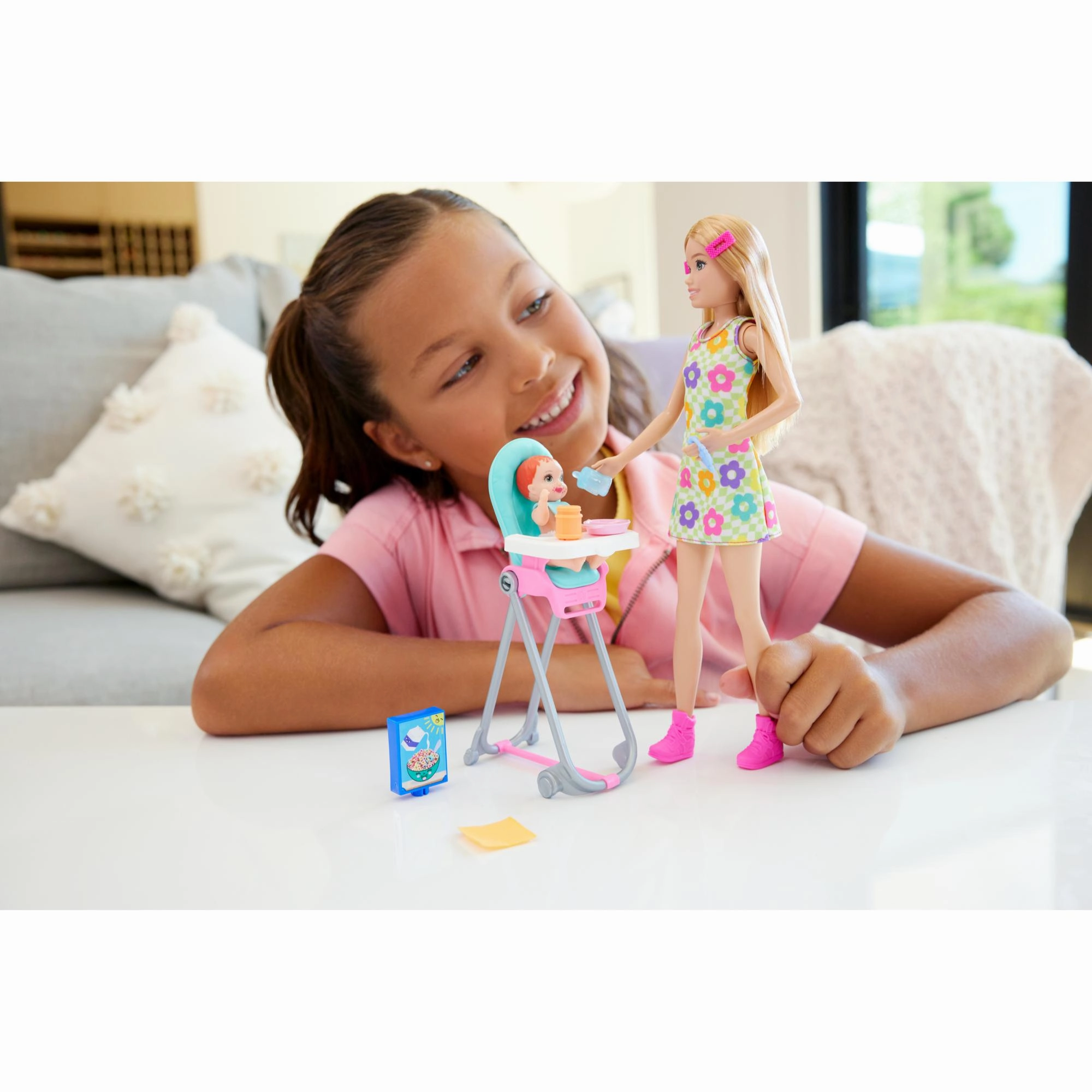 Barbie Skipper Babysitters Inc Doll & Playset Blonde