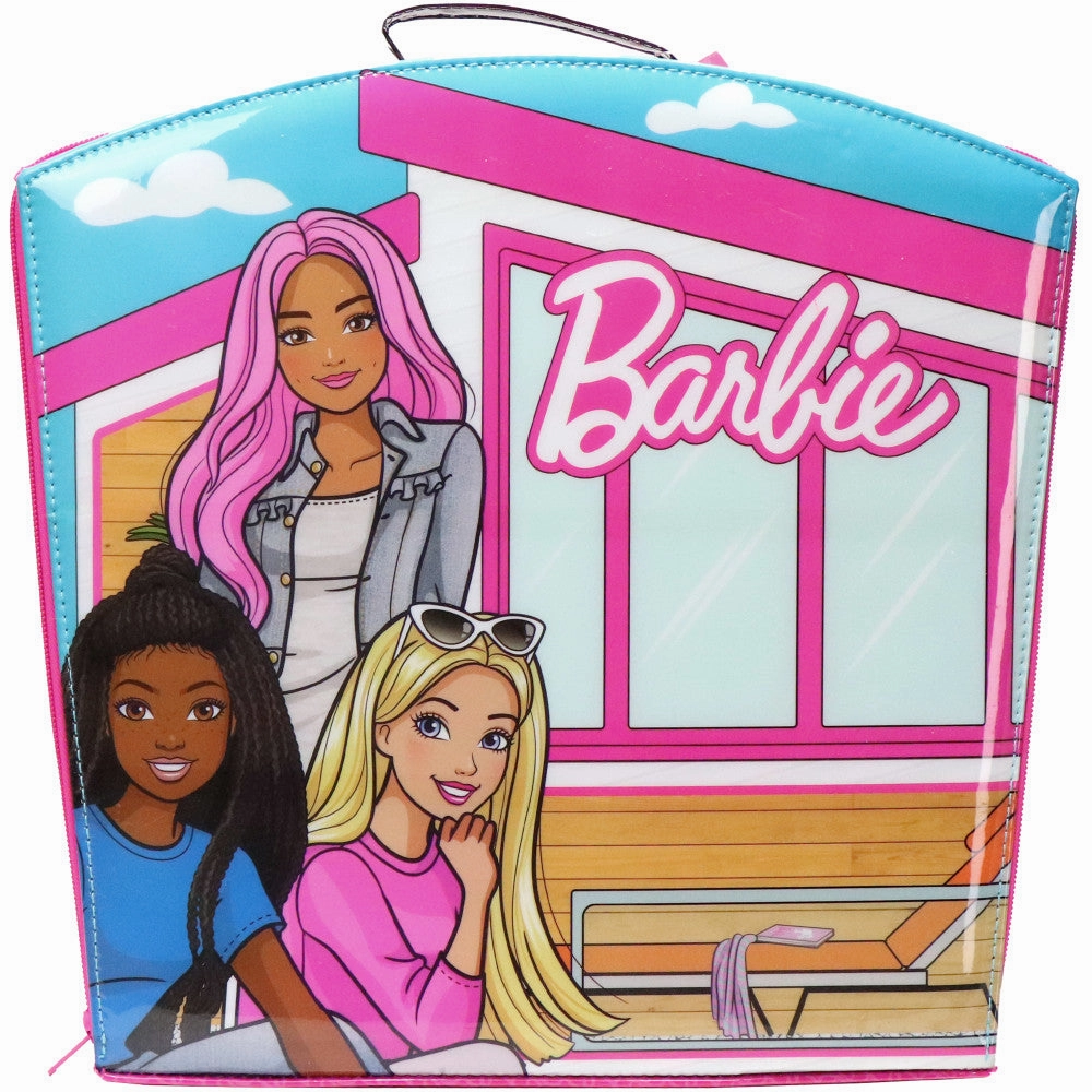 Barbie Store N' Play Doll Zipper Storage Case - Holds 8 Dolls