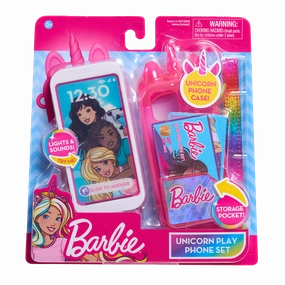 Barbie Unicorn Play Phone Set