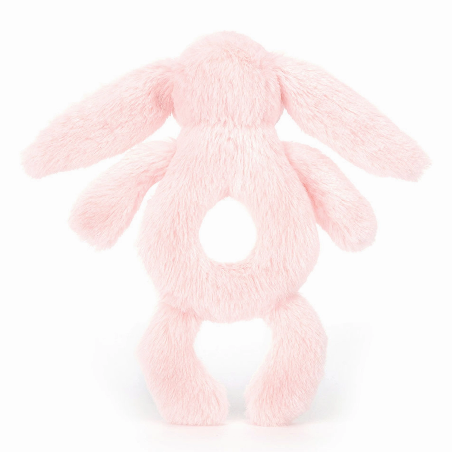 Bashful Bunny Ring Rattle Baby Pink
