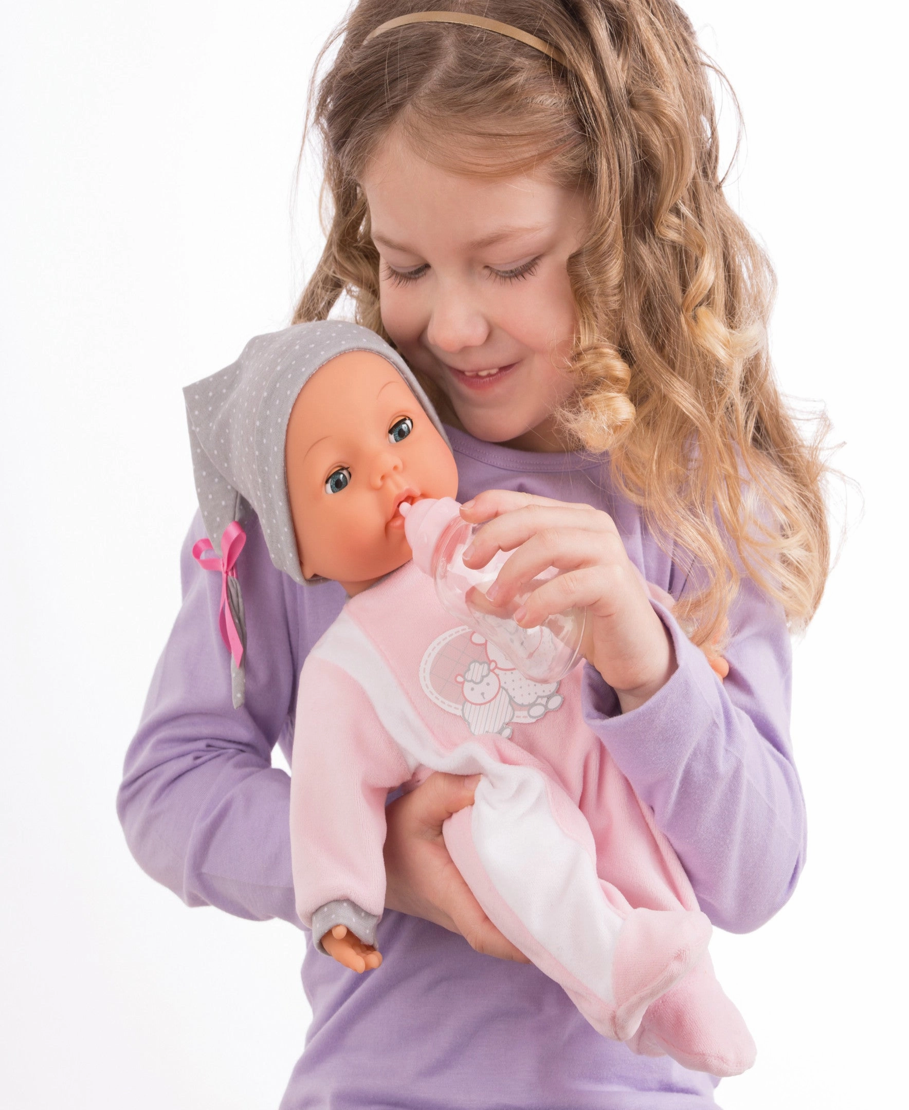 Bayer Design My Piccolina 15" Interactive Baby Doll - Sleepy Eyes