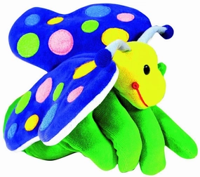 Beleduc Children's Butterfly Interactive Hand Puppet for Ages 3 and Up