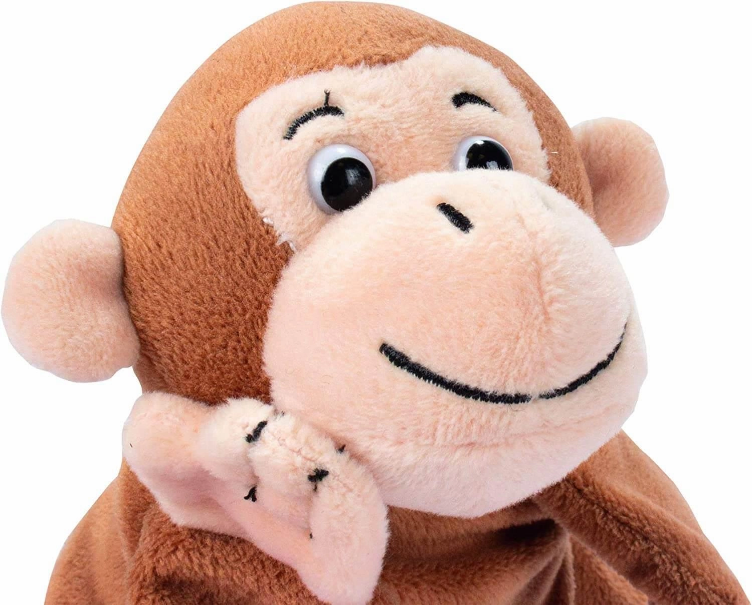 Beleduc Children's Monkey Interactive Hand Puppet for Ages 3 and Up
