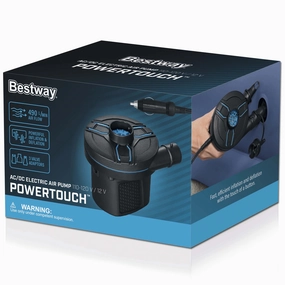 Bestway PowerTouch AC/DC Electric Air Pump - Inflate Fast, Anywhere!