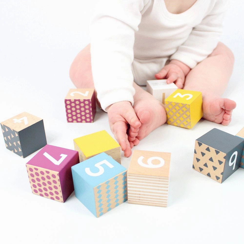 Big Jigs Wooden Number Blocks