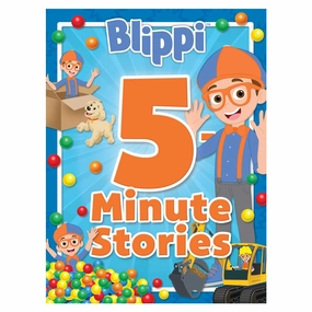 Blippi 5-Minute Stories Hardcover Book - Preschool Adventure