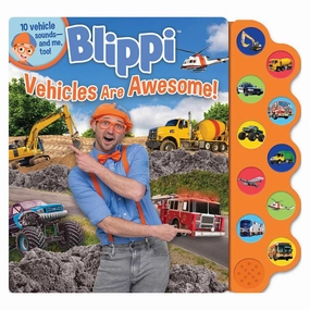 Blippi's Amazing Vehicle Discovery Sound Book