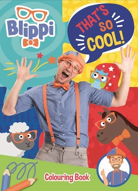 Blippi That's So Cool! Colouring Book