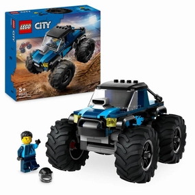 Blue Monster Truck