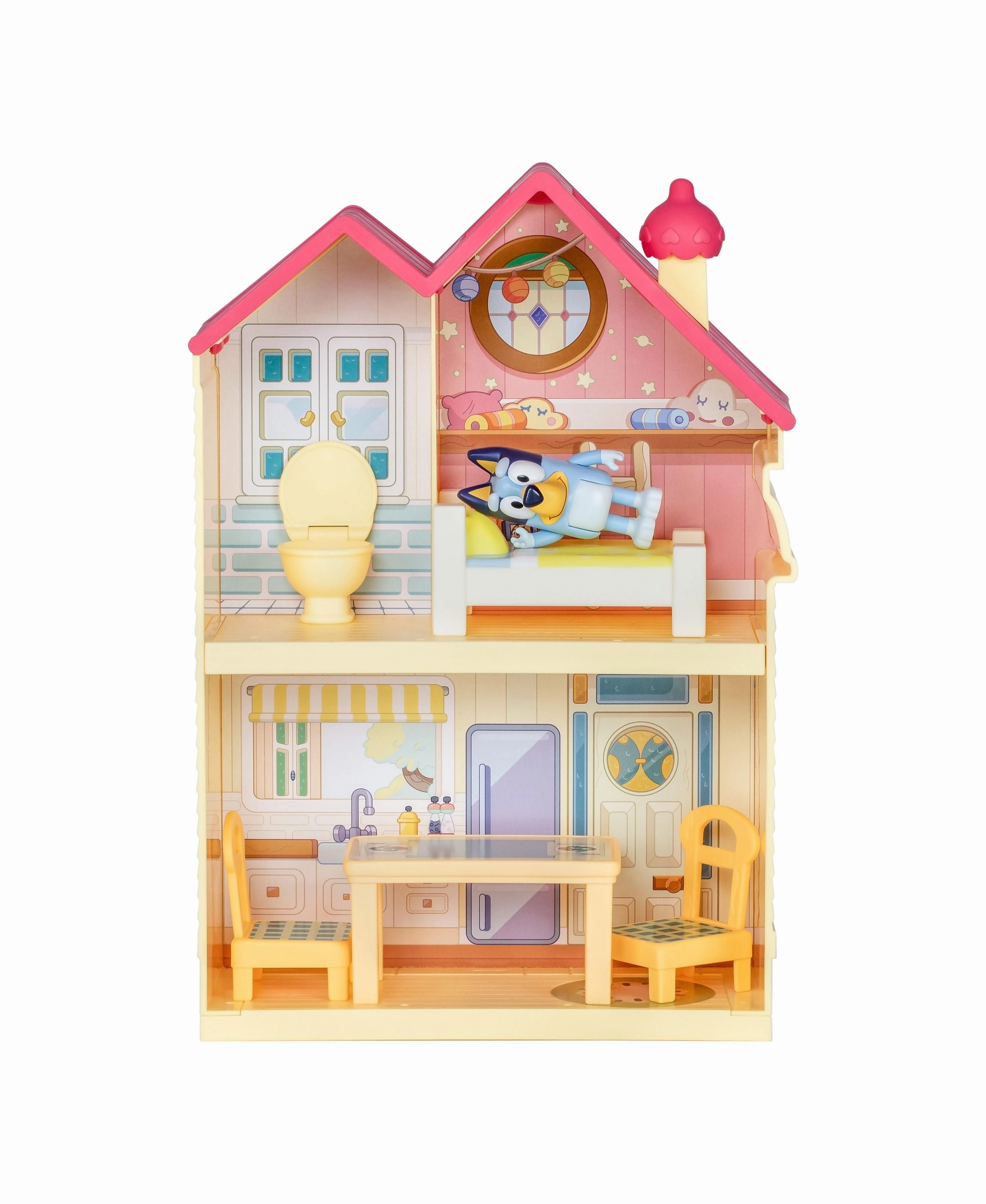 Bluey Mini Heeler Home Playset with Figures and Accessories