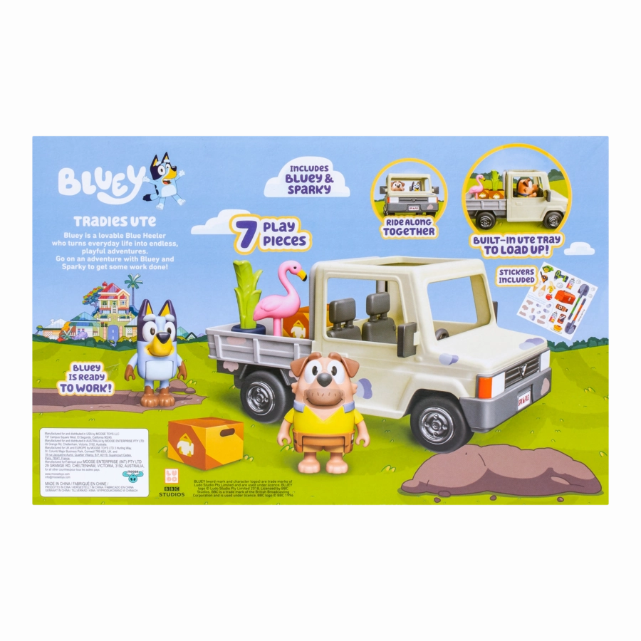 Bluey Series 10 Tradies Ute Vehicle