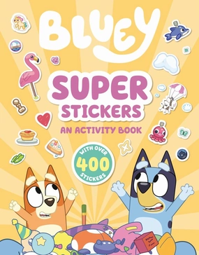 Bluey Super Stickers Activity Book - Over 400 Stickers