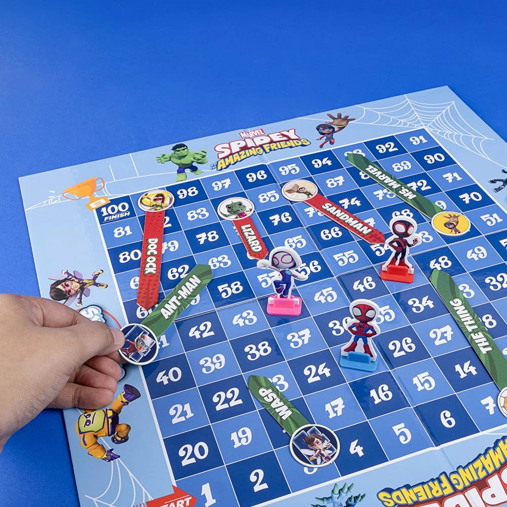 BO Games Marvel Spidey and His Amazing Friends Activity board games Ages 3 and Up