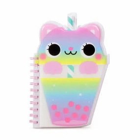 Boba Tea Cosmic Cat - Jelly Mould Notebook