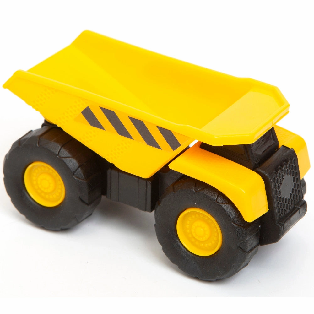 Boley Mini Construction Fleet - 5pk Yellow & Black, Detailed Toy Vehicles Playset