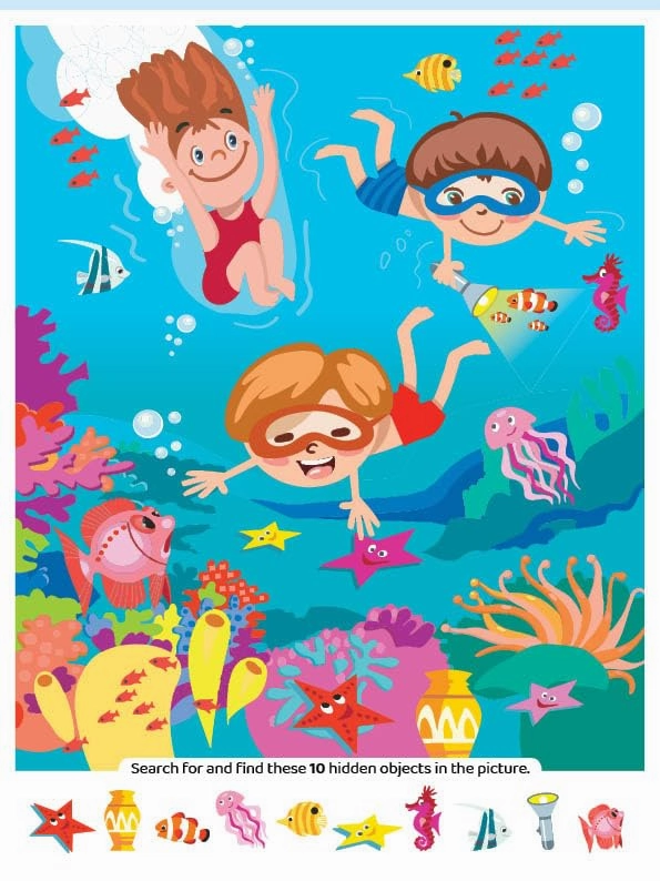 Booktopus 500  Things To Spot for Kids Ages 6 