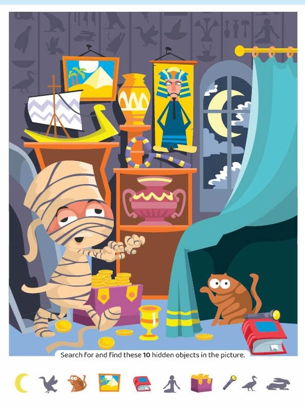 Booktopus 500  Things To Spot for Kids Ages 6 
