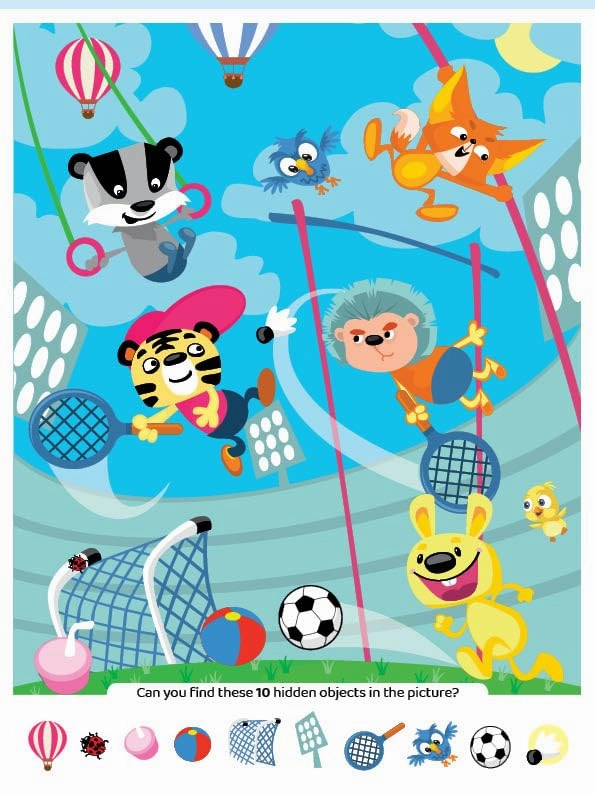 Booktopus 500  Things To Spot for Kids Ages 6 