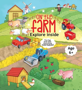 Booktopus Lift-the-Flap Learning Book - Explore The Farm Knowledge Book for Kids - Interactive Learning Books 6 