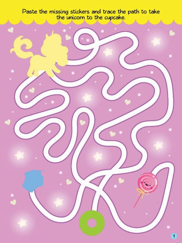 Booktopus My Big Sticker and Activity Book 2 for Kids Ages 4 