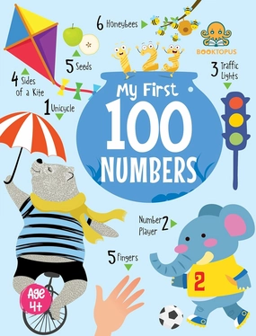 Booktopus My First 100 Numbers Mini - Early Learning Picture Books for Kids 4 