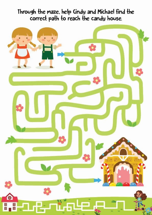 Booktopus Never Bored With Mazes Book One for Kids Ages 4 