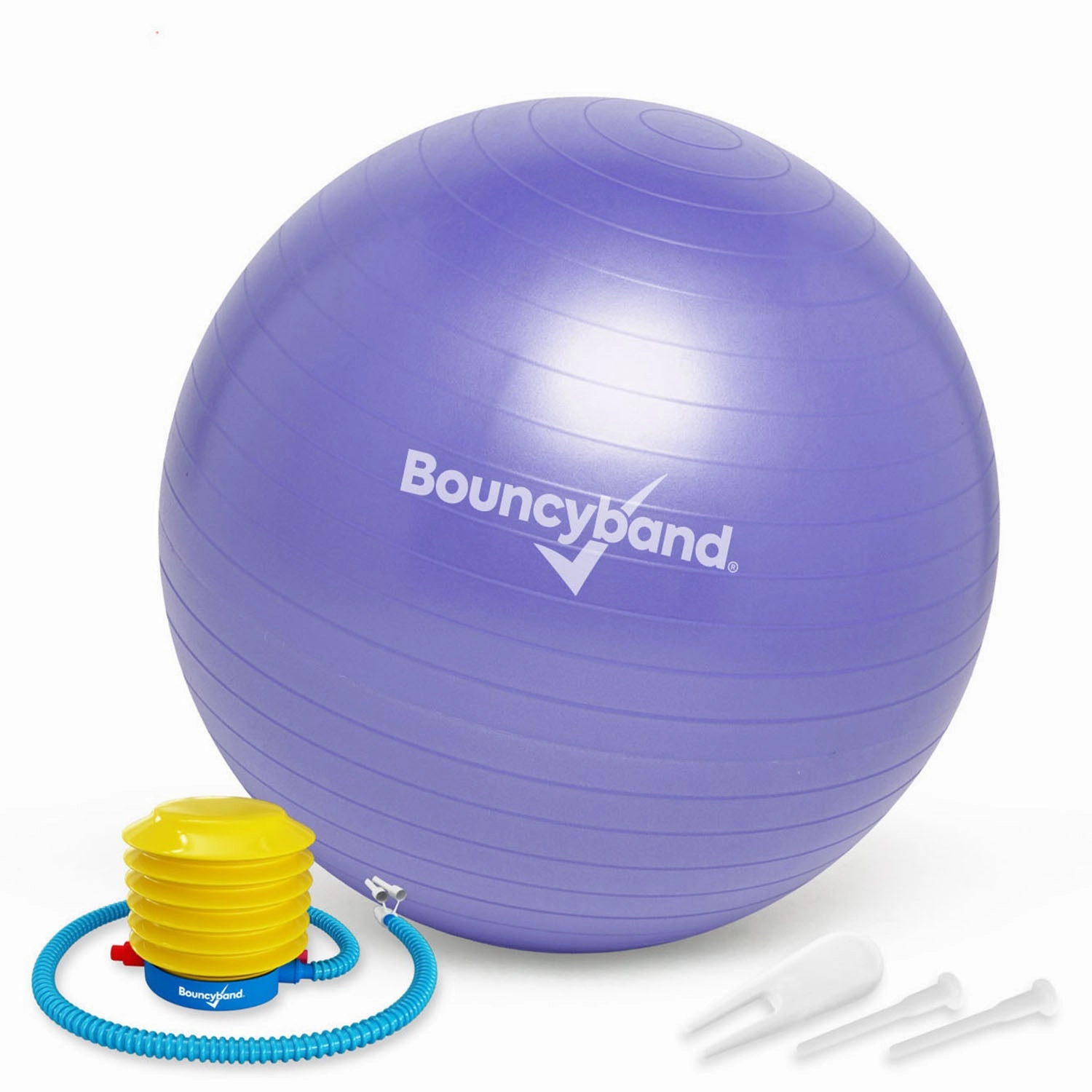 Bouncyband Balance Ball, 65cm, Vibrant Purple - Stay Active & Focused