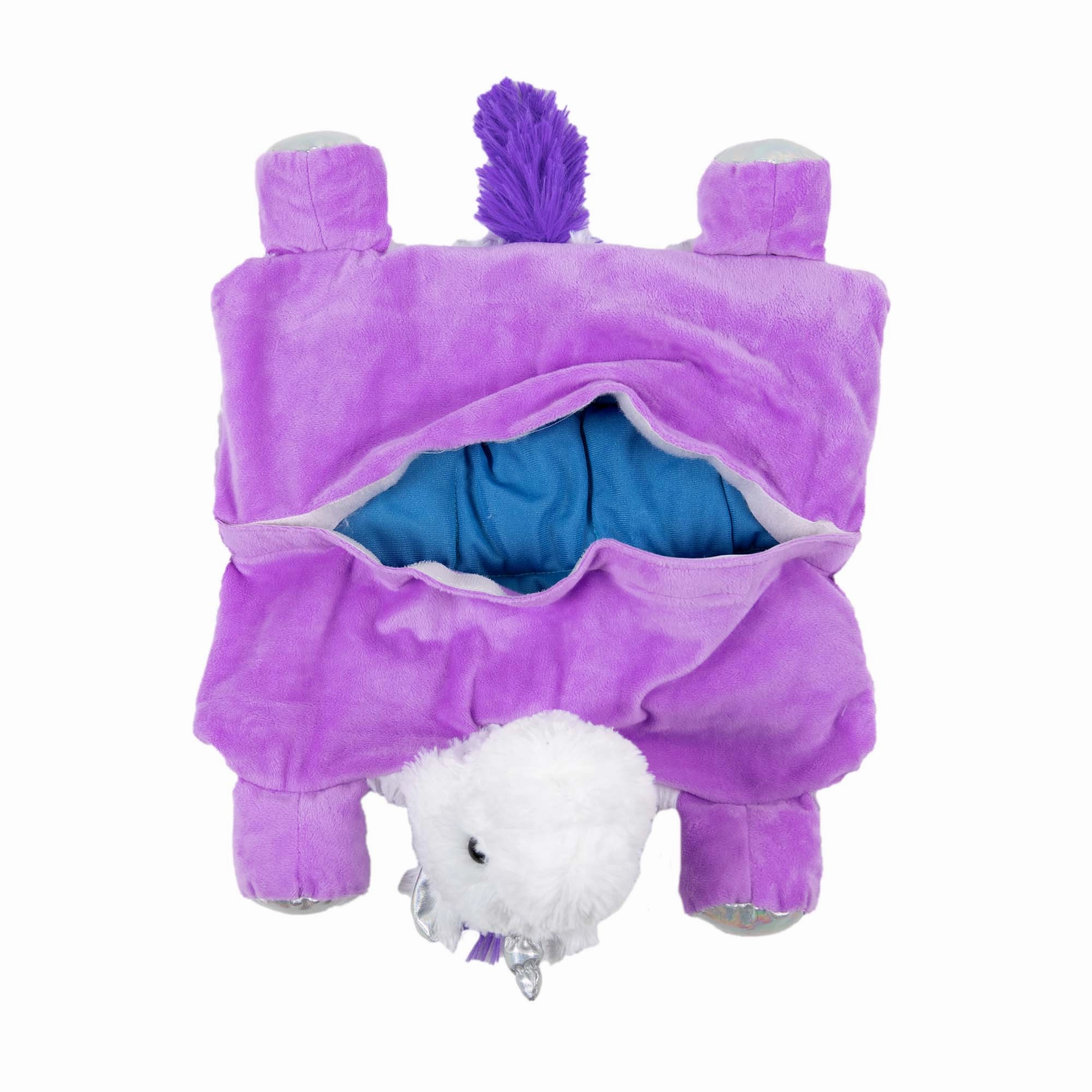 Bouncyband Unicorn Sensory Plush Weighted Lap Pad  Comforting and Washable