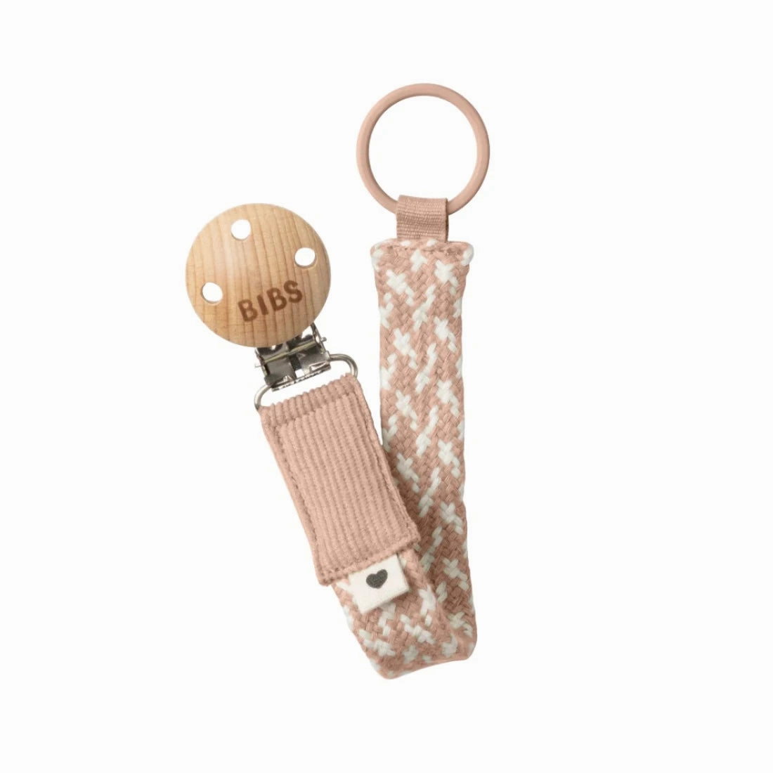 Braided Organic Cotton Pacifier Clip