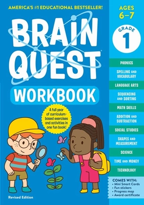 Brain Quest 1st Grade Workbook - Revised Edition