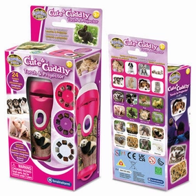 Brainstorm Cute & Cuddly Animal Torch Projector for Children Ages 3 