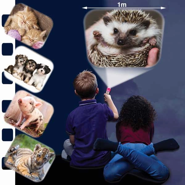 Brainstorm Cute & Cuddly Animal Torch Projector for Children Ages 3 