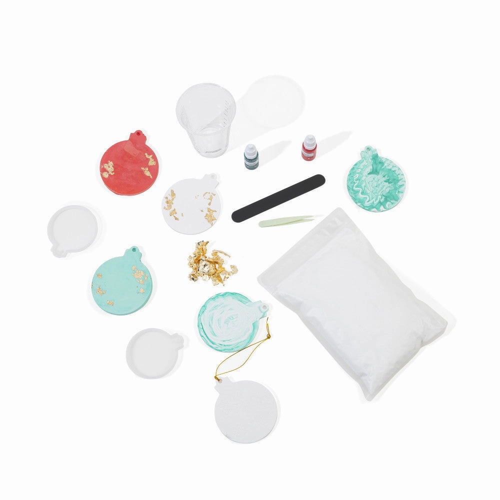 Brea Reese Holiday Mix2Mold Ceramic Resin Ornament Crafting Kit