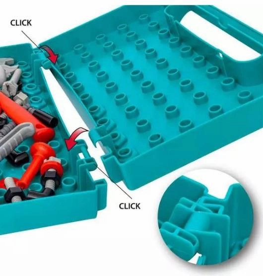 Brio Builder 34596 Work Bench 59 PC Construction Toy for Ages 3 and Up